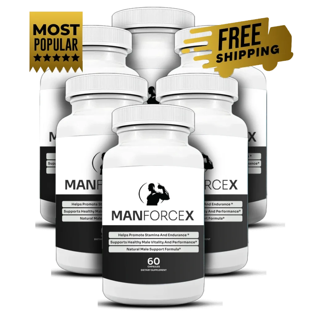 ManForceX Supplement Bottles